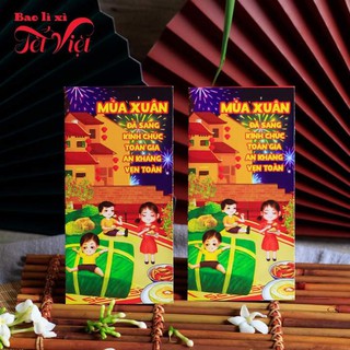 Bao lì xì năm mới ( 10 cái / xấp)