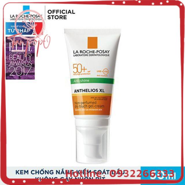 Kem chống nắng La roche posay XL Dry Touch Gel cream 50ml