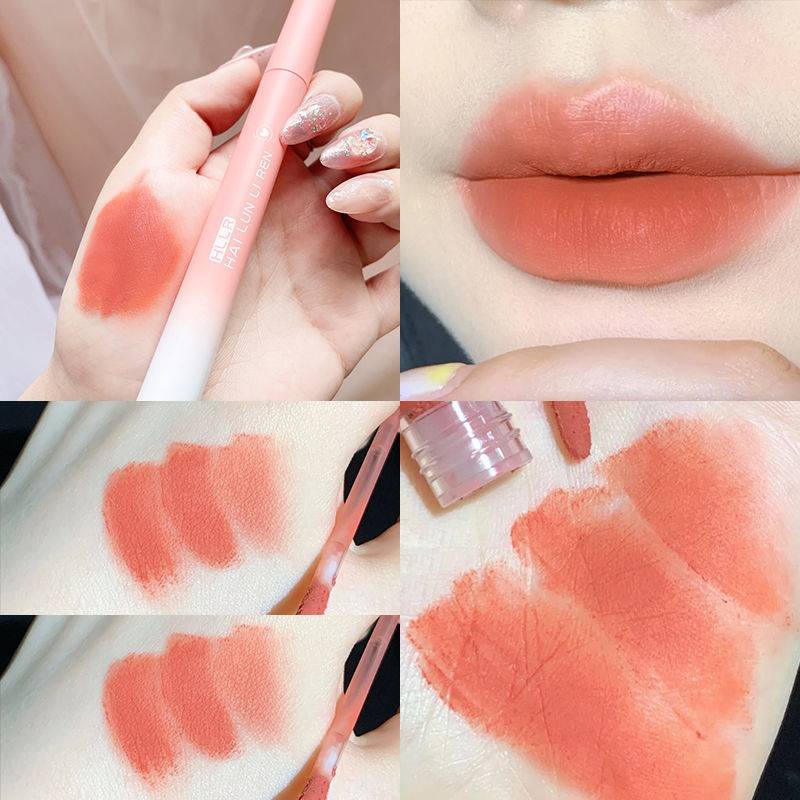 [Hàng mới về] Son Kem Màu Lì Mịn Như Nhung 6 Màu Tùy Chọn