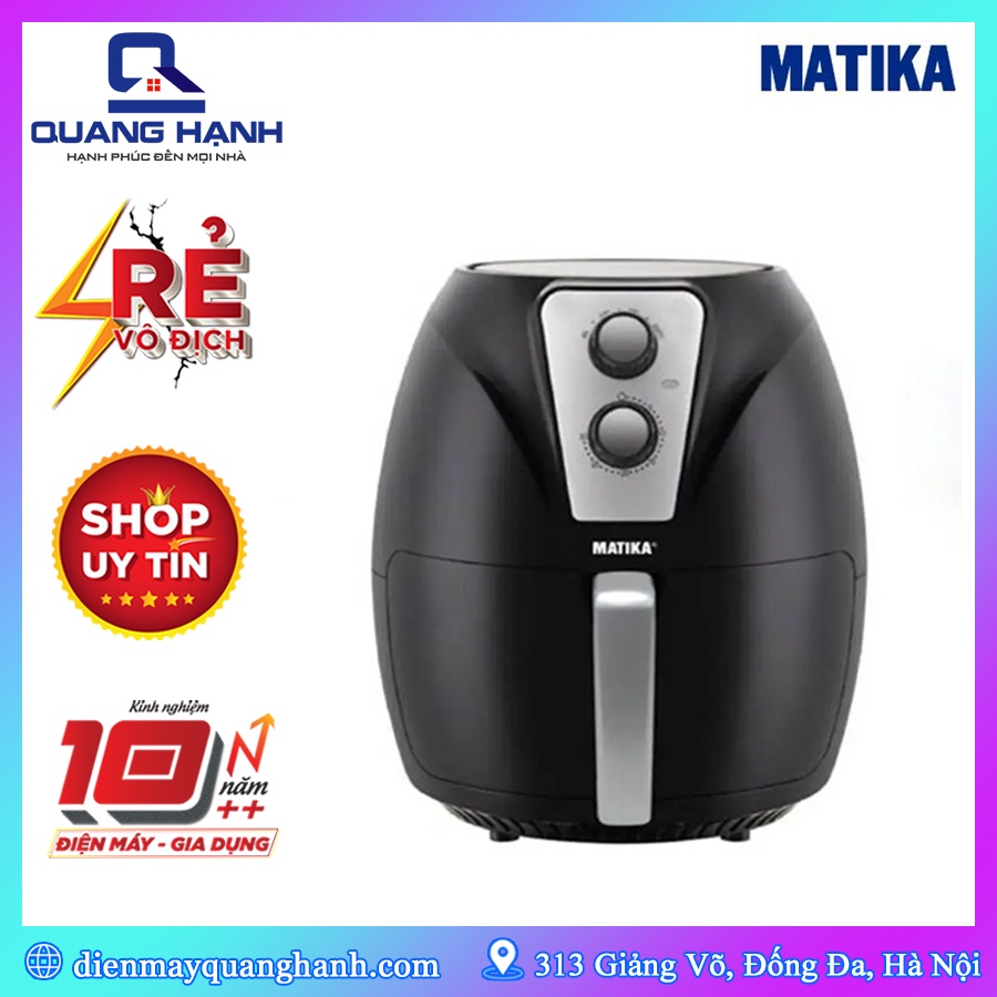 [Hàng chính hãng] Nồi chiên không dầu Matika MTK-9132 3.2L