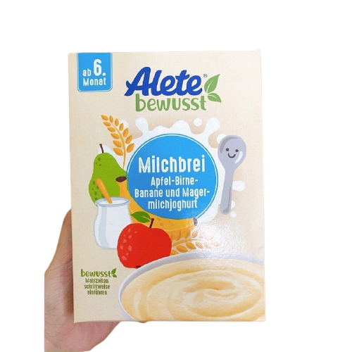 Bột ăn dặm Alete vị cháo sữa yến mạch cho trẻ loại 500gram