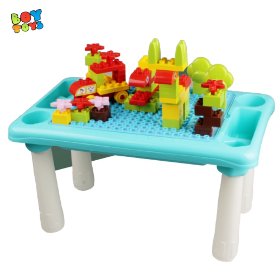 Bàn chơi xếp hình đa năng 300 chi tiết(lego nhỏ) cho bé thỏa sức sáng tạo (Learn Building Blocks)