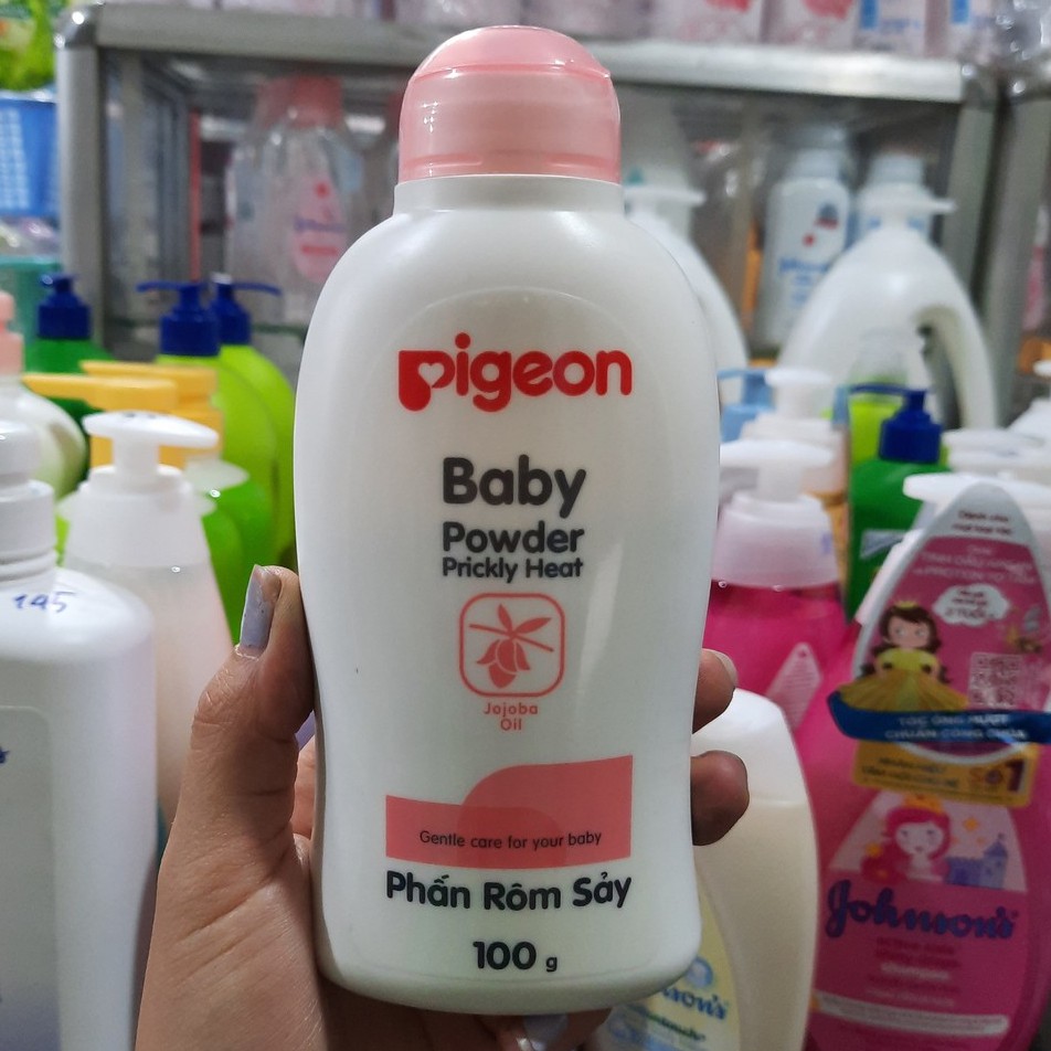 Phấn rôm sẩy Pigeon Baby Powder Prickly Heat 100g