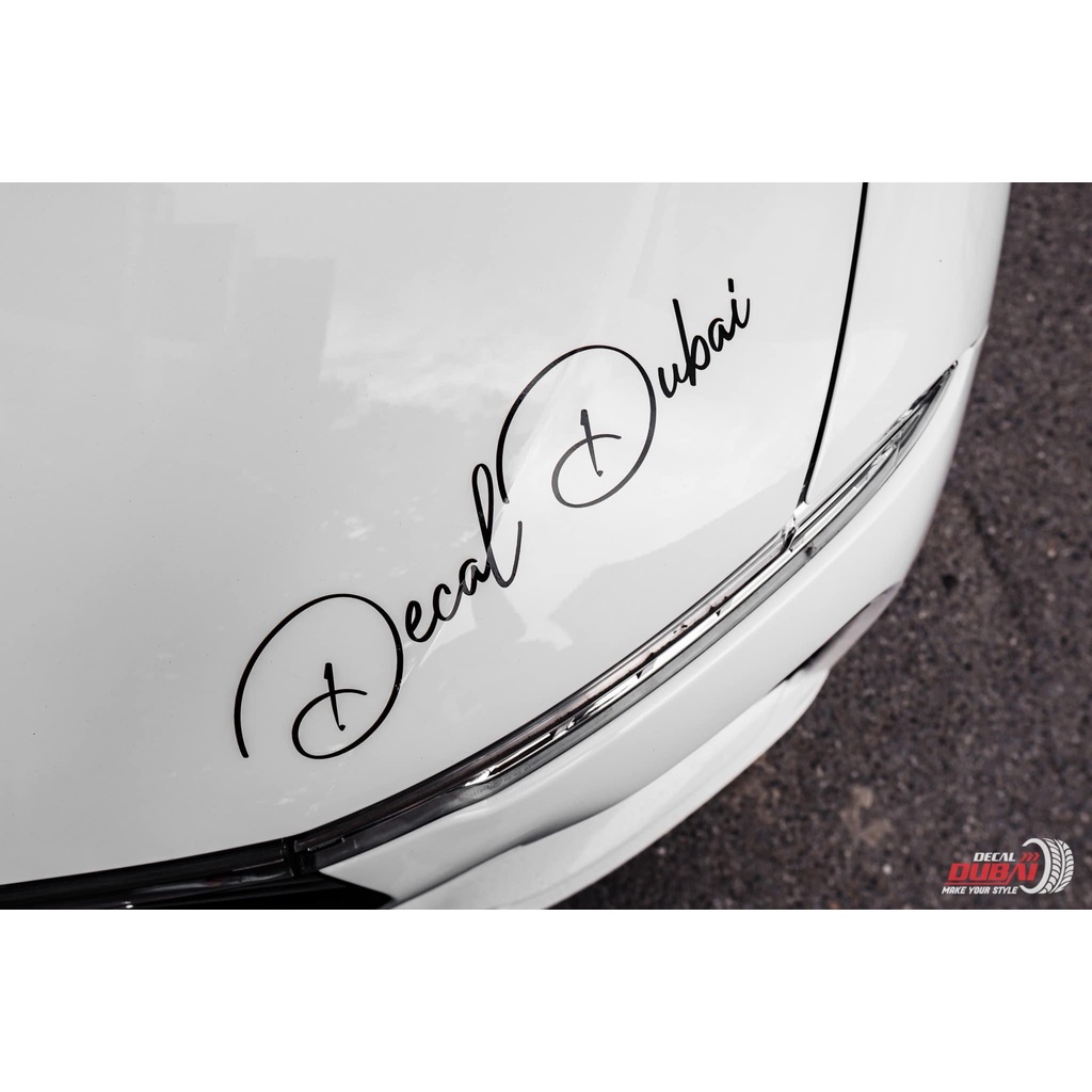 Tem Adidas dán trang trí xe i10