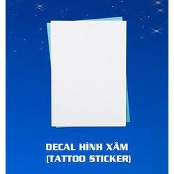 DECAL HÌNH XĂM- TATTO STICKER