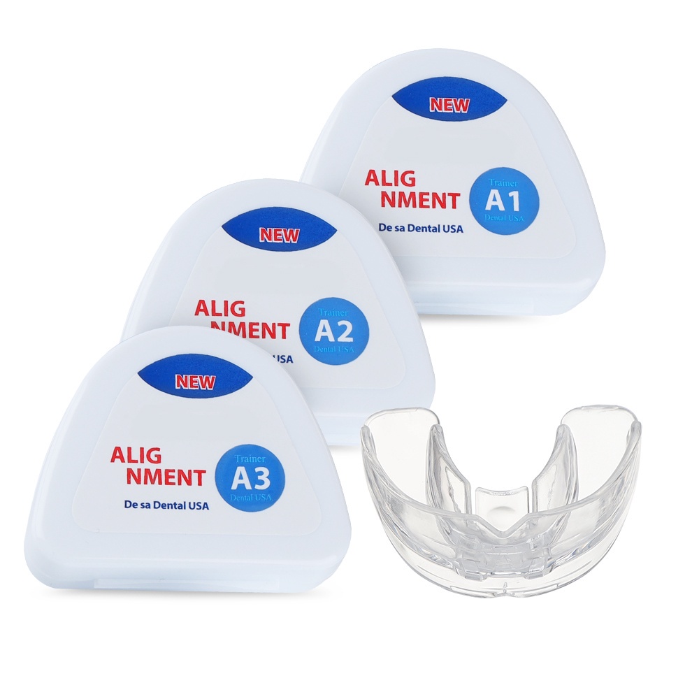 Set 3 dụng cụ niềng răng HailiCare ba bước 4D silicone an toàn dành cho người lớn