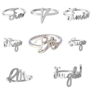 Nhẫn tên thành viên BTS