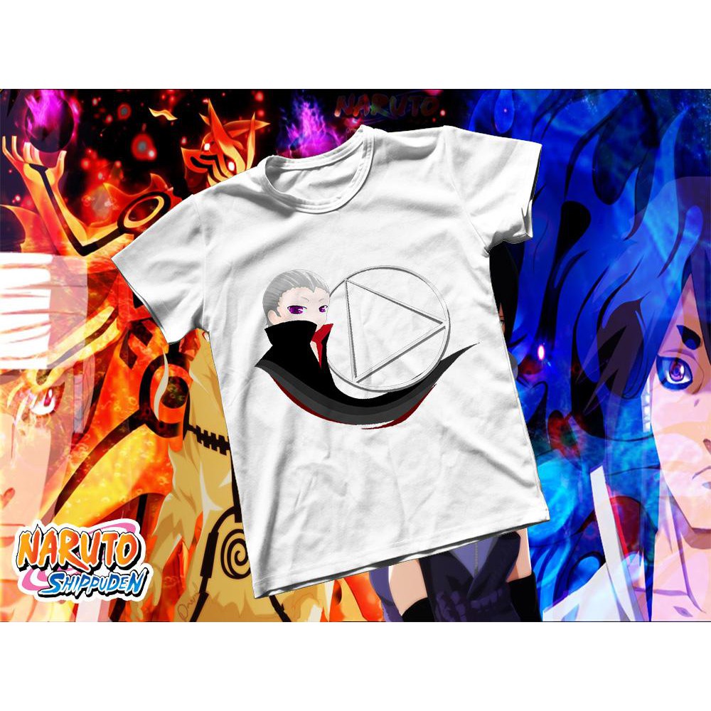 Áo thun Cotton Unisex - Anime - Naruto - Hidan Akatsuki