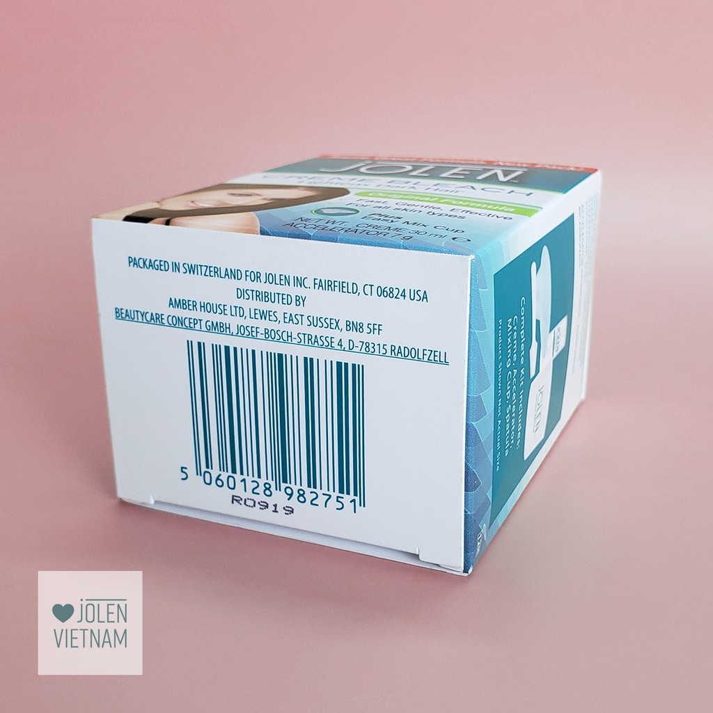 Kem Tẩy Màu Lông Jolen 37gr - Nhập UK (Kem Làm Nhạt Màu Lông) | BigBuy360 - bigbuy360.vn