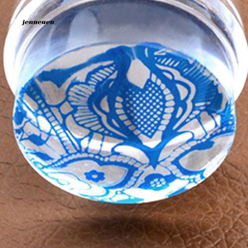 Set 2 dụng cụ in họa tiết lên móng tay bằng nhựa trong suốt tiện dụng