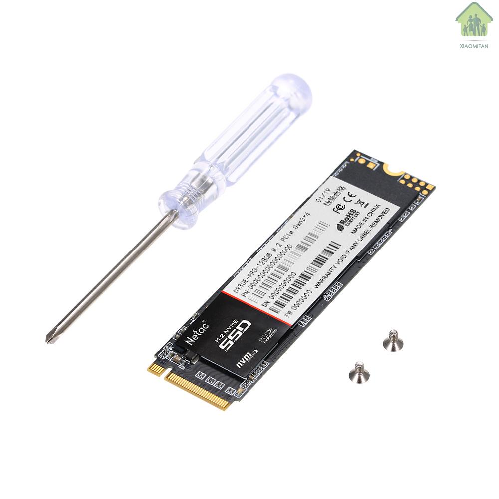 Ổ Cứng Xm Netac N930E Pro M.2 2280 Ssd 128gb Nvme Pcie Gen3X4 3d Mlc / Tlc Nand | BigBuy360 - bigbuy360.vn