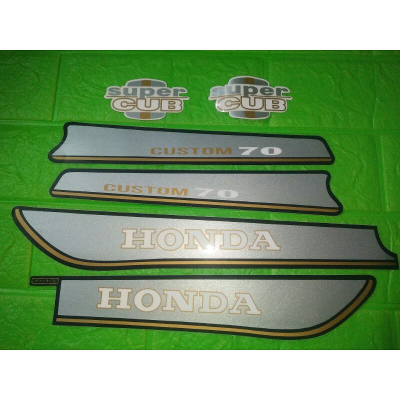 Bộ tem Custom 70 new