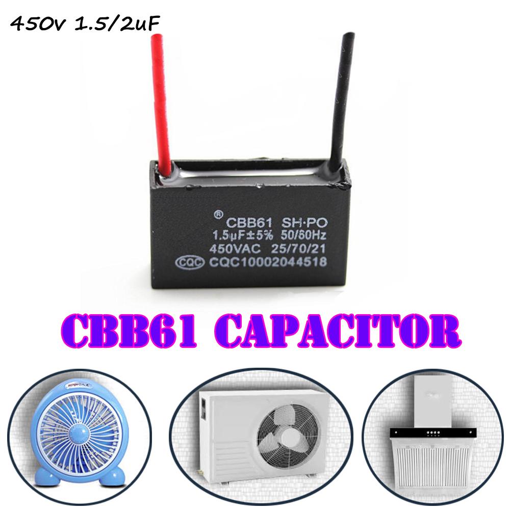 SUYO Tụ Điện Cao Cấp AC 450V 1.5 / 2uF CBB61