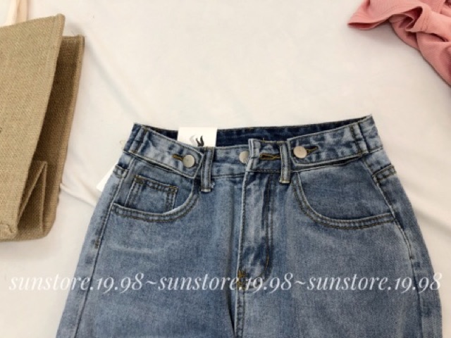 [Mã WASTMAY giảm 15% tối đa 30K đơn 150K] Quần jeans suông dài ống rộng phong cách hàn quốc ulzzang | BigBuy360 - bigbuy360.vn