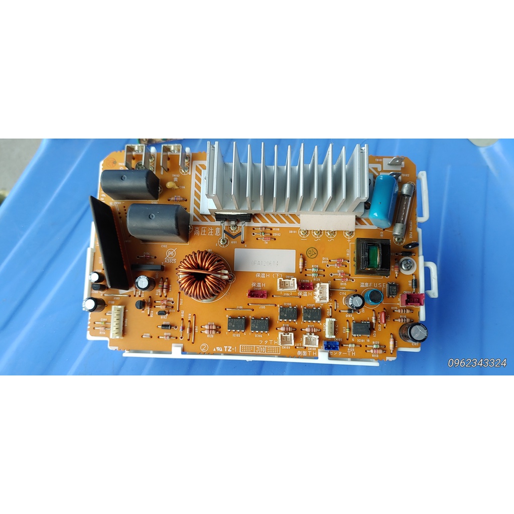 Mạch bo Nguồn công suất và bo mạch hiển thị mạch chính nồi cơm nhật bãi TIGER 1L JKF-A100 kiểm tra