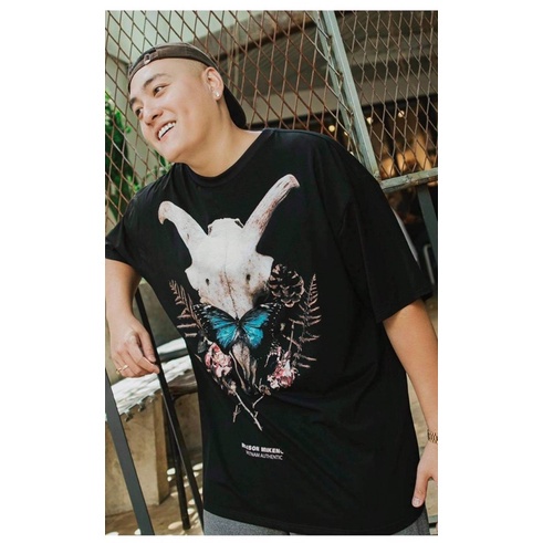 Áo Thun Tay Lỡ MIKENCO ILLUSION 2, áo phông unisex Form rộng oversize, chất liệu Cotton. KKIM Shop