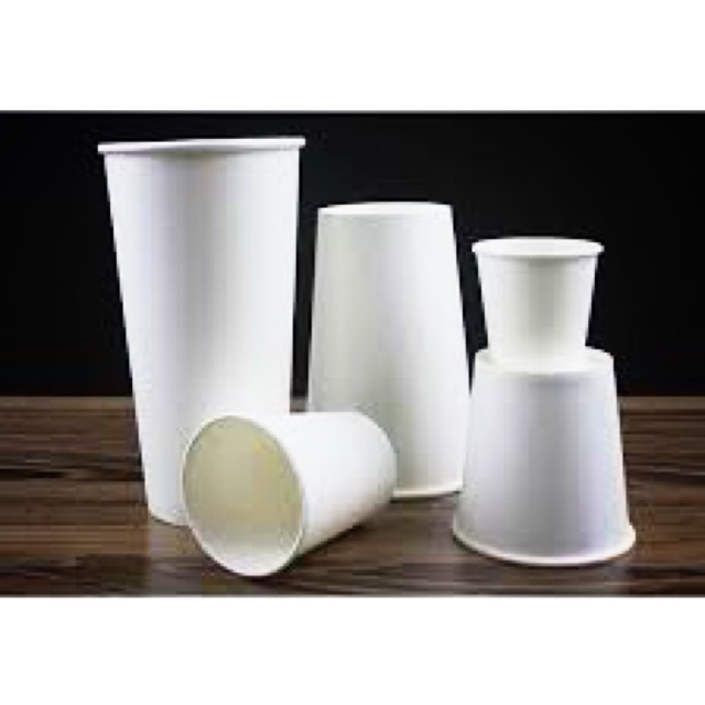 20 ly giấy trơn 500 700ml dày cao cấp