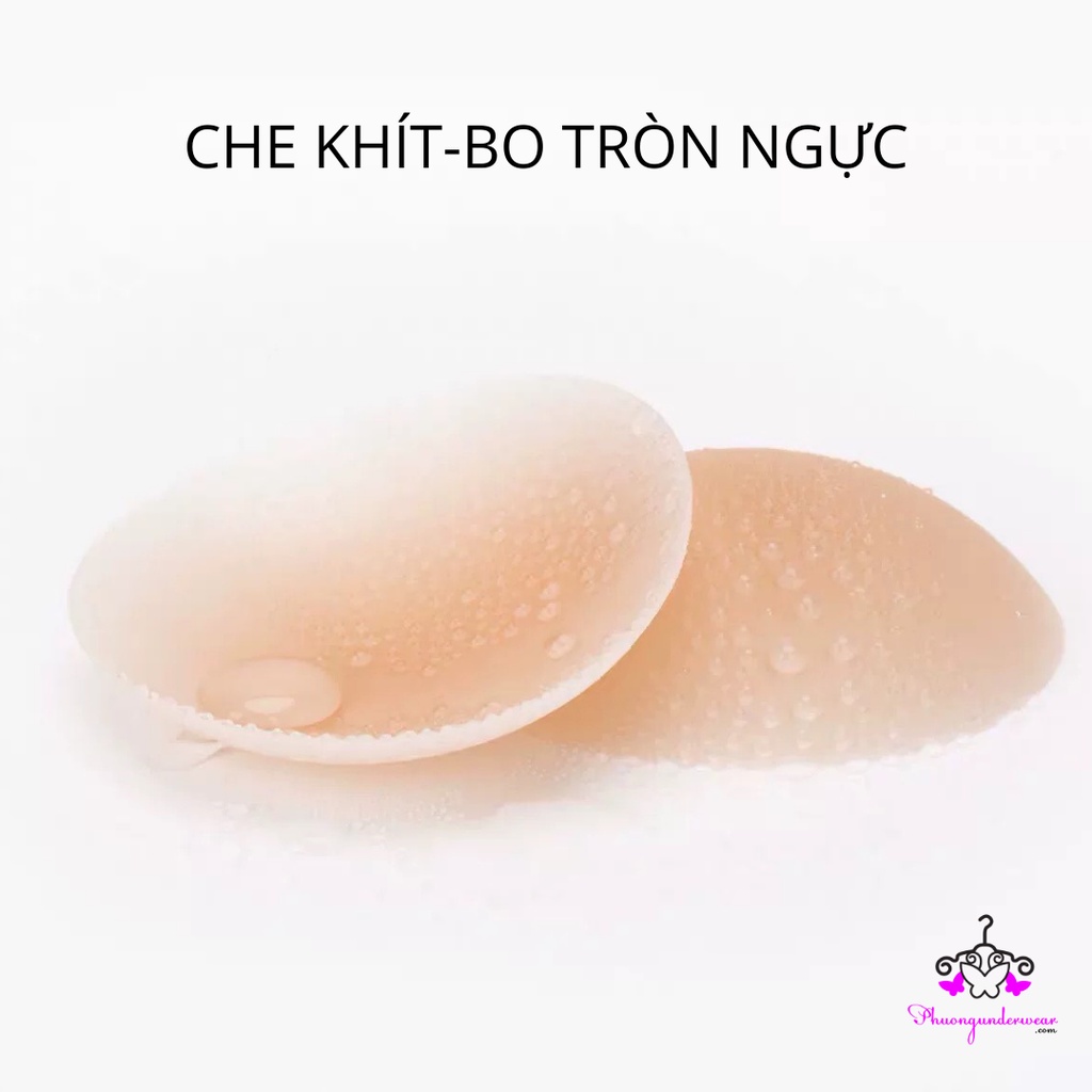 Miếng dán ngực silicon nhiệt tự thân siêu mỏng
