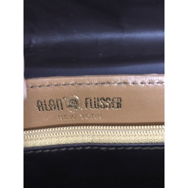 Túi da mộc Alan Flusser New York - used bags