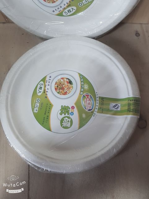 Đĩa dùng 1 lần cao cấp size 26cm (set 5 chiếc)