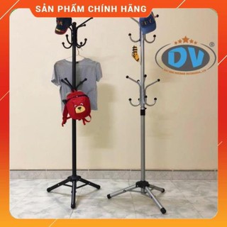 Mua   Hỏa tốc 1H    Chính hãng-Lỗi 1 đổi 1  Cây treo quần áo đa năng Đạt Vinh 2 tầng tiện dụng - Móc treo  cọc treo quần áo