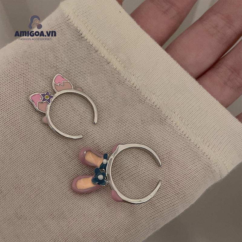 ✨✨ Nhẫn hở hình thỏ hoạt hình đáng yêu thời trang Hàn Quốc cho nữ