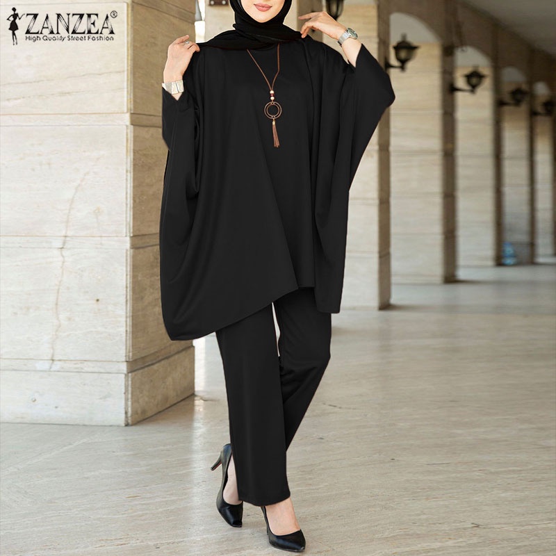 Set đồ ZANZEA phong cách Hồi giáo thời trang cho nữ