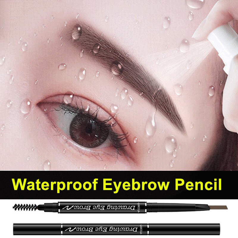 [Hàng mới về] Bút Kẻ Lông Mày 7 Màu Tùy Chọn Chống Nước Lâu Trôi Kèm Đầu Cọ Tiện Lợi | BigBuy360 - bigbuy360.vn