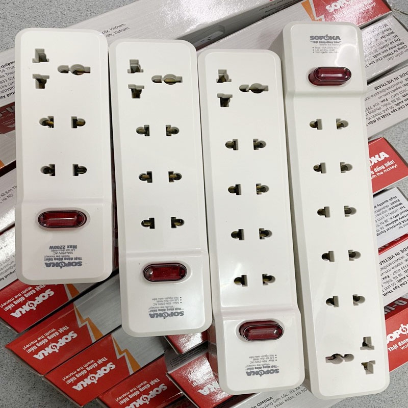 Ổ cắm không dây siêu chịu tải 2200W Sopoka