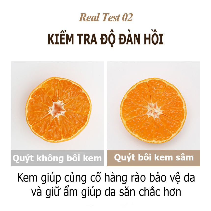 Kem Sâm Hàn Quốc Jeju Chống lão hóa, Làm mờ nếp nhăn, Nuôi dưỡng da Ginseng Gold Complex Cream