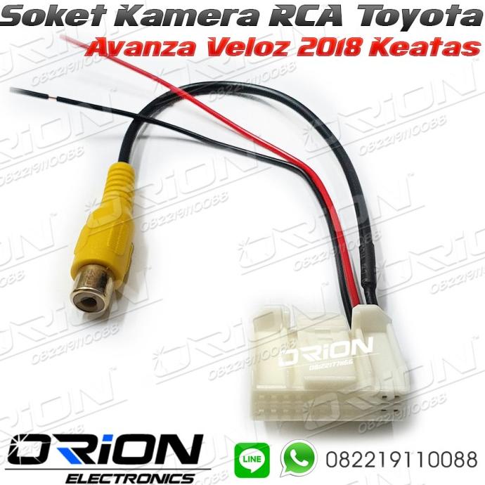 Ổ Cắm Camera Lùi Rca Mẫu Mới VELOZ 2019 AVANZA VELOZ!!!!! | BigBuy360 - bigbuy360.vn