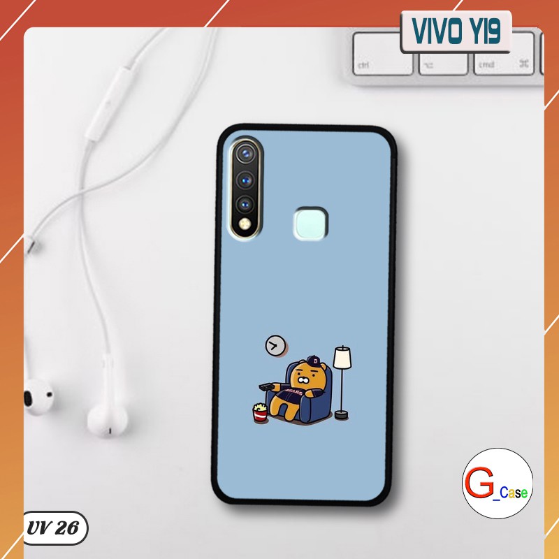 Ốp Vivo Y19 lưng nhám - ngộ nghĩnh