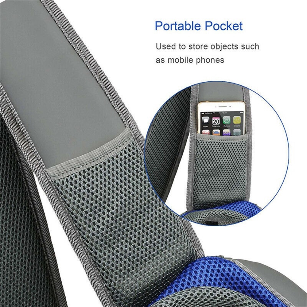 Ba Lô Mang Thú Cưng Đi Chơi Thoáng Khí Có Khóa Kéo