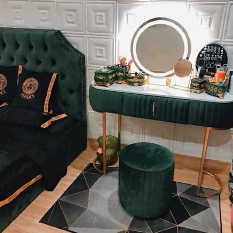Ghế đôn nhung bàn trang điểm 𝑯𝑨̀𝑵𝑮 𝑳𝑶𝑨̣𝑰 1 ghế sofa G̶I̶Á̶ ̶4̶5̶0̶K̶  𝐠𝐢𝐚̉𝐦 𝐜𝐨̀𝐧 𝟑𝟓𝟓𝐤 | BigBuy360 - bigbuy360.vn