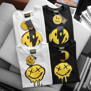 Áo thun mặt cười 2 mẫu đen trắng form to - tham khảo bảng size phần mô tả