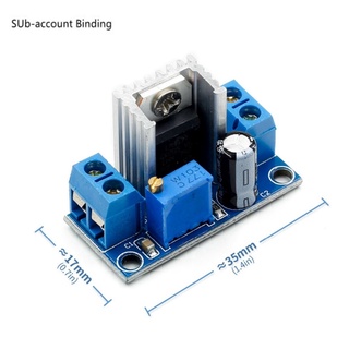 Mô đun hạ áp lm317 dc-dc 4.2-40v xuống 1.2-37v
