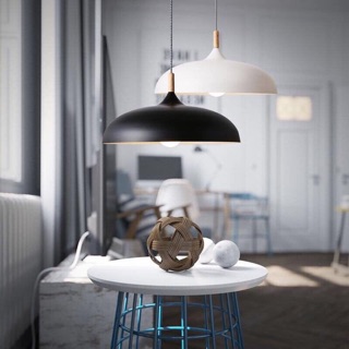 Xả kho - chao đèn thả trần trang trí 380mm + tặng bóng led siêu sáng
