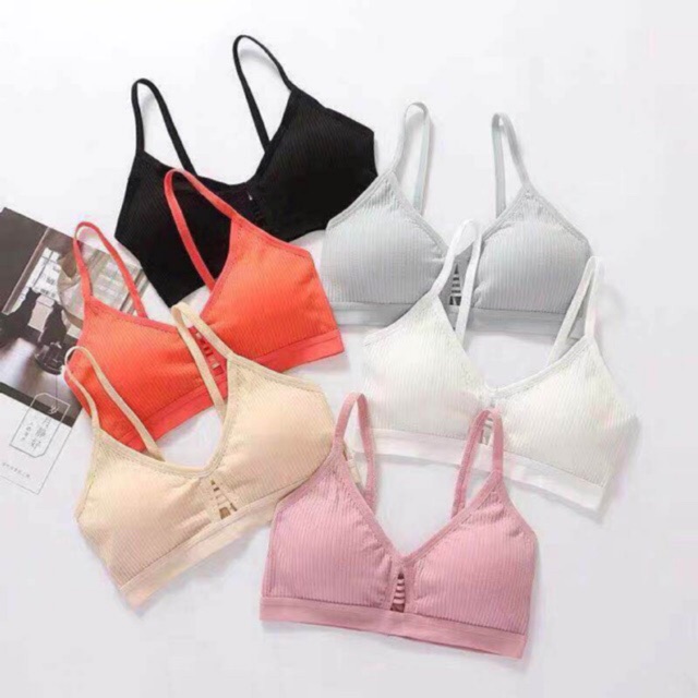 Bra nhiều màu có 3 dây trước ngực