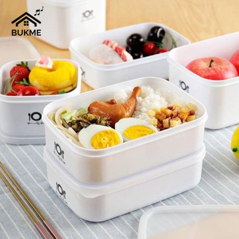 Hộp Nhựa Đựng Thực Phẩm Tủ Lạnh, Lò Vi Sóng, Đựng Cơm, Bảo Quản Thức Ăn, Hộp Trữ Đông Đồ Ăn - GDNC0361