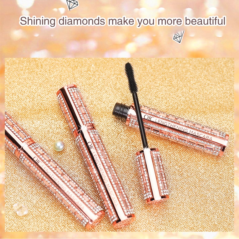 Mascara 4D Lấp Lánh Chống Nhòe Lâu Trôi Giúp Mi Cong Vút Và Dài Hơn YOUYO