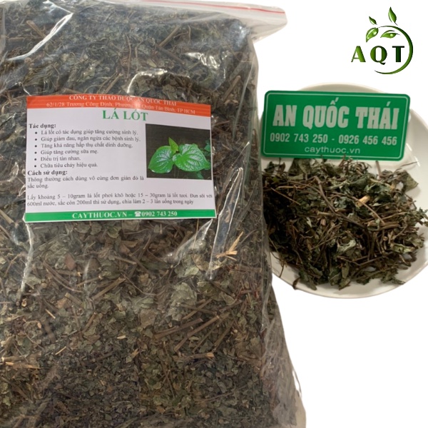 Lá Lốt 1kg (Cành, Lá) Khô Sạch, Cây Lá Lốt Hỗ Trợ Bệnh Gout, Giảm Đau Nhức Xương Khớp
