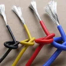 Dây Silicon Mềm Đặc Biệt Chịu Nhiệt Cao 200 Độ 20awg 22awg 24awg 26awg Mỗi Chiều Dài 1 Mét Cắt Theo 