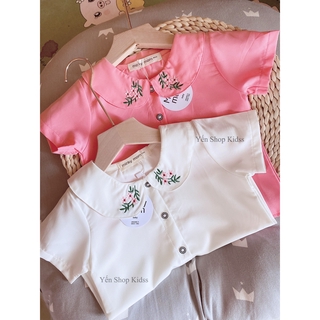 Áo Sơ Mi Minky Mom Cho Bé Gái (Size từ 7-17kg) (SP001284)