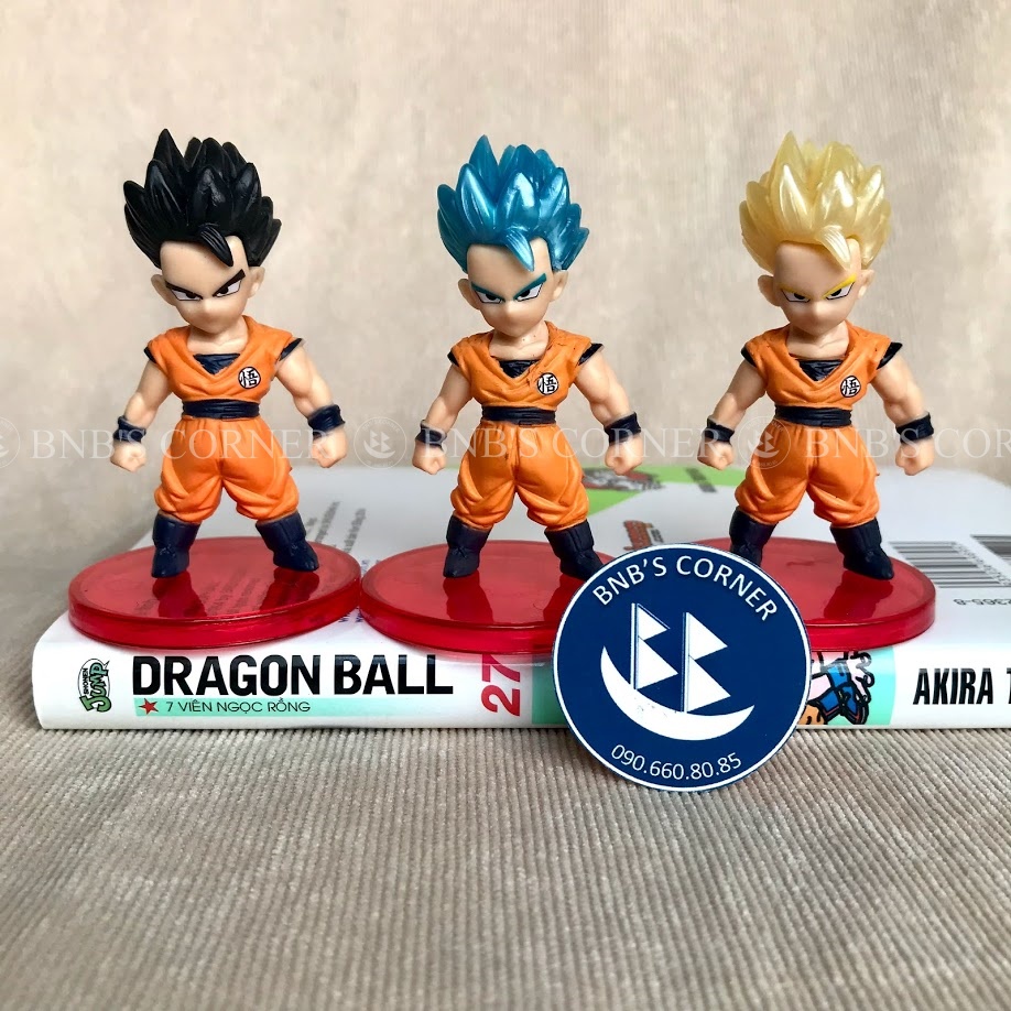 Part 2 - Mô hình nhân vật Songoku 8cm Dragon Ball - Bảy viên ngọc rồng