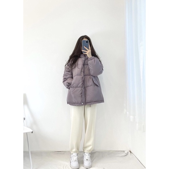 Có size nhỏ XS / Áo phao béo nữ phom rộng không sợ đại hàn cam kết hàng chuẩn loại 1