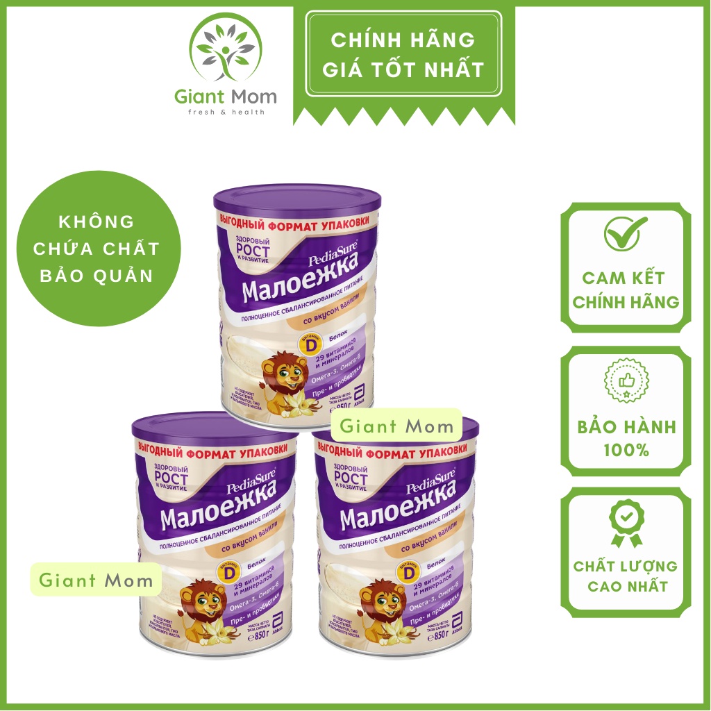 Sữa Bột Pediasure Nga 850g - Hàng Chính Hãng