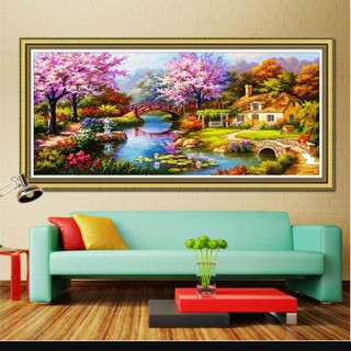 Tranh thêu fj0701 195x103 cm (hàng có sẵn)