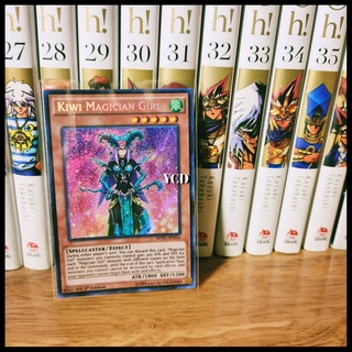 Thẻ bài Yugioh chính hãng Kiwi Magician Girl – Secret rare