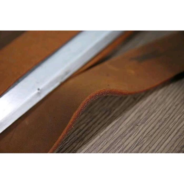 Thắt Lưng Nam Da Bò Sáp Dây Nịt Nam Đốt Không Cháy Kết Hợp Khóa Đồng Đúc Nguyên Khối Đã Đục Lỗ Sẵn