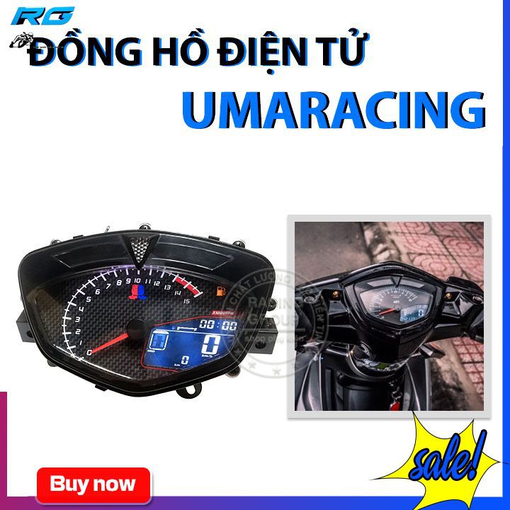 Đồng Hồ Điện Tử Umaracing Cho Xe Máy Sirius Chính Hãng